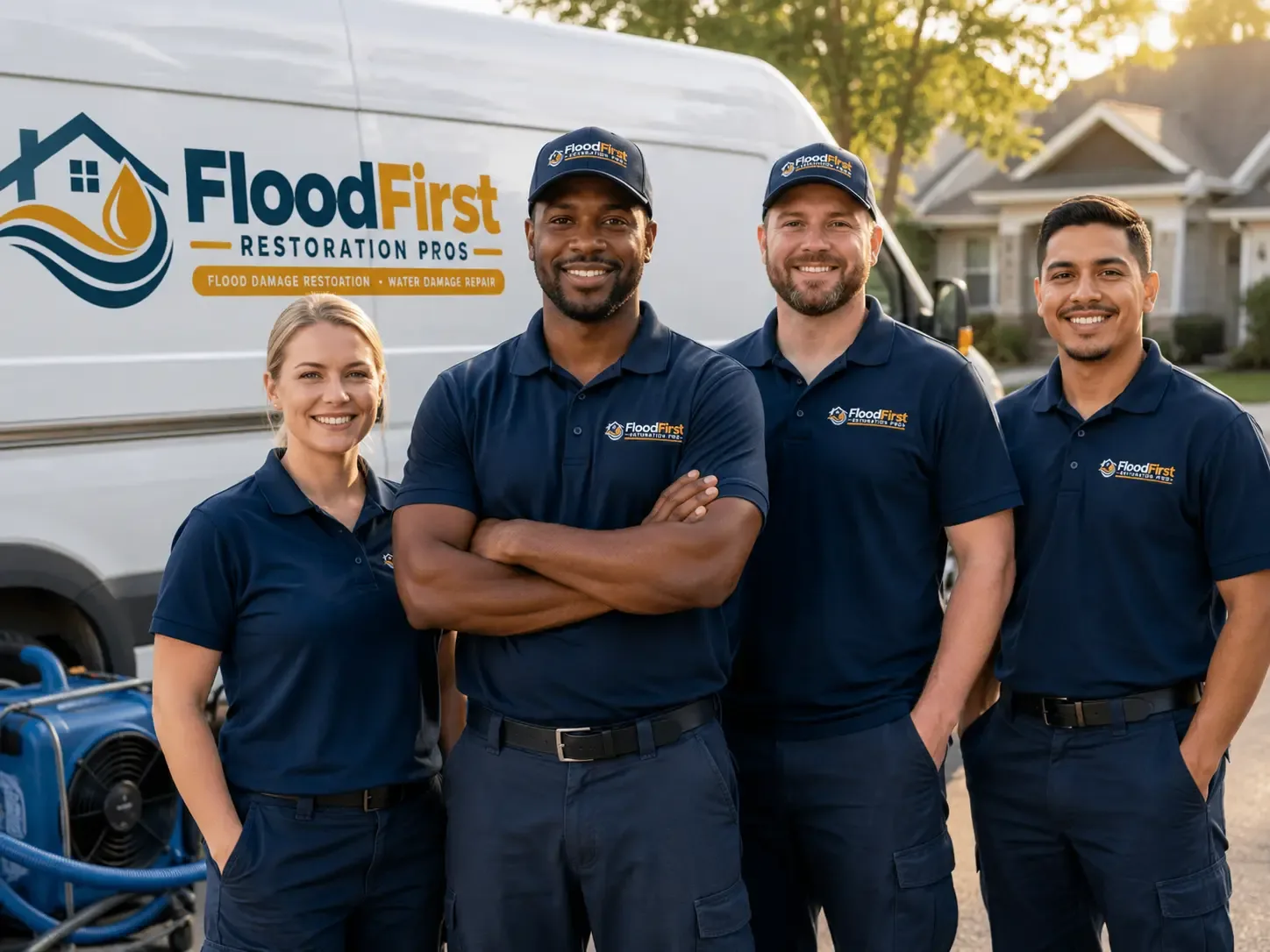 Flood Damage Restoration company in Amesville, OH