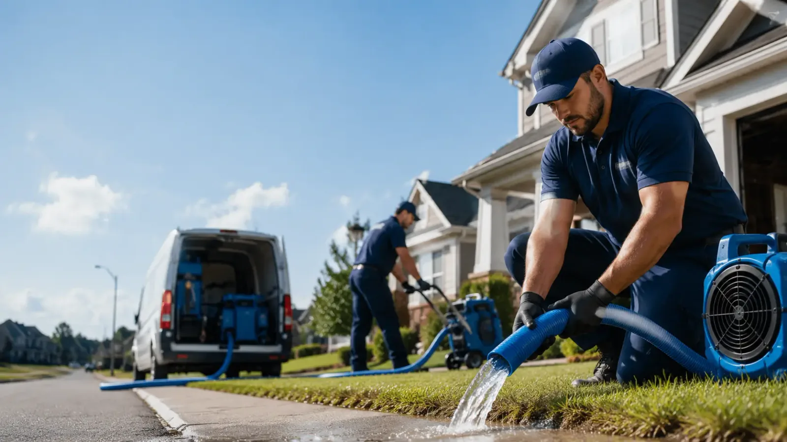 Flood Damage Restoration in Amesville, OH